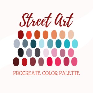 Procreate Color Palette - Street Art