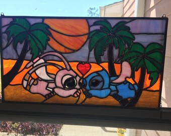 Stitch and Angel Love