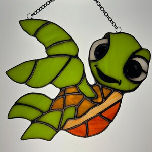 Squirt the turtle sun catcher