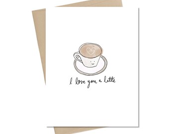 Birthday Card | Thank you | greetings card | Best Friend | Sister | Her | Love You | For her | Gift | Cards | coffee | tea | party | latte