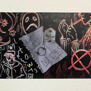 Marble Hornets Inspired Print- Slenderverse, Hoody, Masky, and Jay