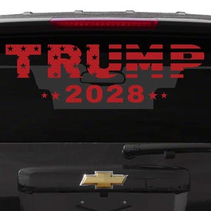 Trump 2028 Decal | Make America Great Again Decal | Trump Decal | MAGA Decal | Trump banner decal | Trump 2028 Sticker