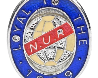 Vintage Old Loyal To The NUR National Union Of Railwaymen 1989 Enamel Badge
