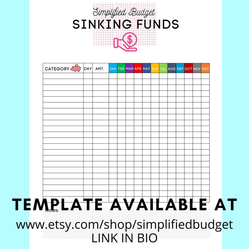 sinking-funds-tracker-by-simplified-budget-etsy