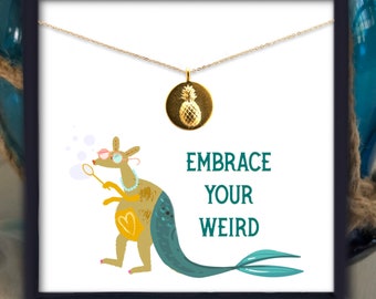 Gift For Weird People Stay Weird Ring Embrace Yourself Gift For Introvert Be Unique Socially Awkward