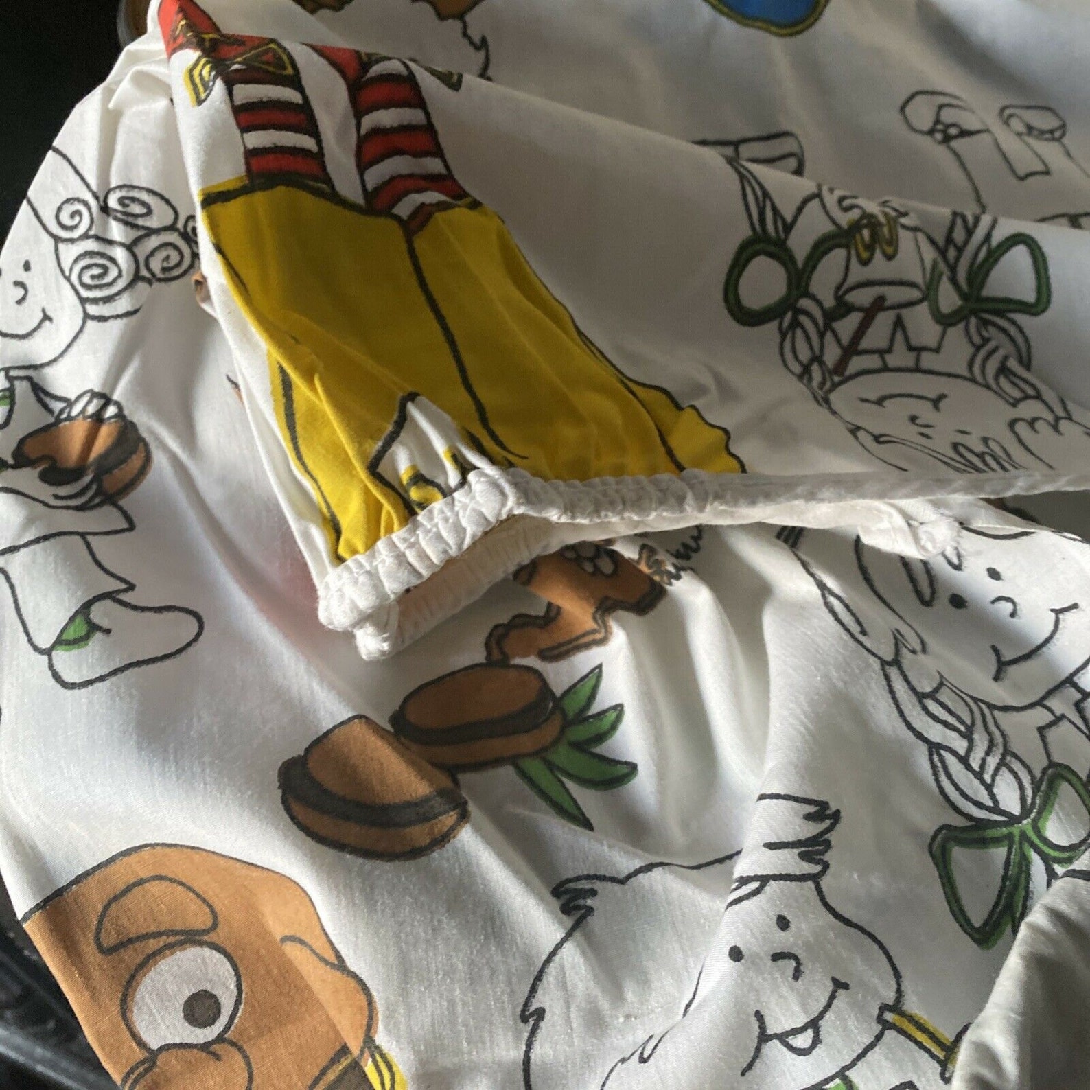 Vintage McDONALDS 1 Fitted Twin Bed Sheet Ronald McDonald | Etsy
