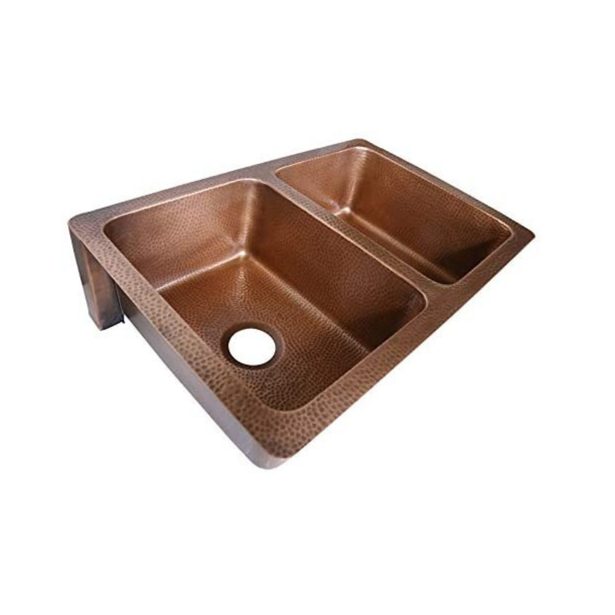 Cuatro fregaderos de cocina de montaje inferior de cobre de | Etsy