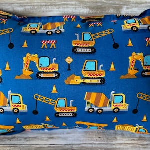 Dump Truck Kid's Pillow - Tiny Toes Design