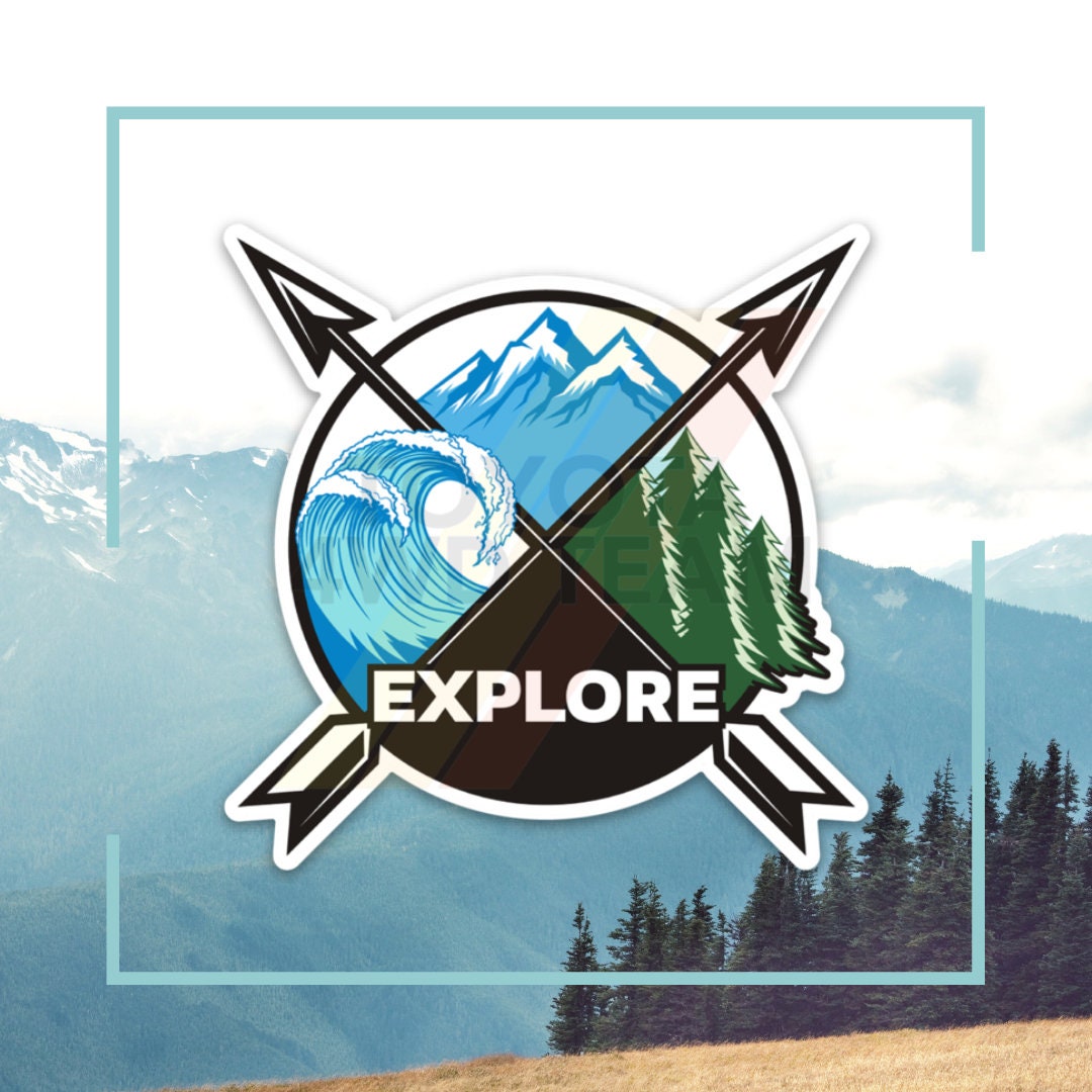 Explore Vinyl Sticker Decal - Camping Fishing Surfing Hunting Adventure ...