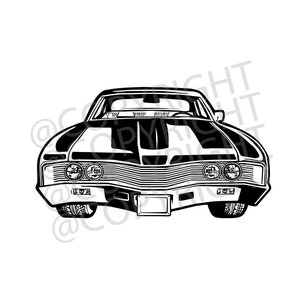 Mercurius Montego 1970. SVG. PNG 4k