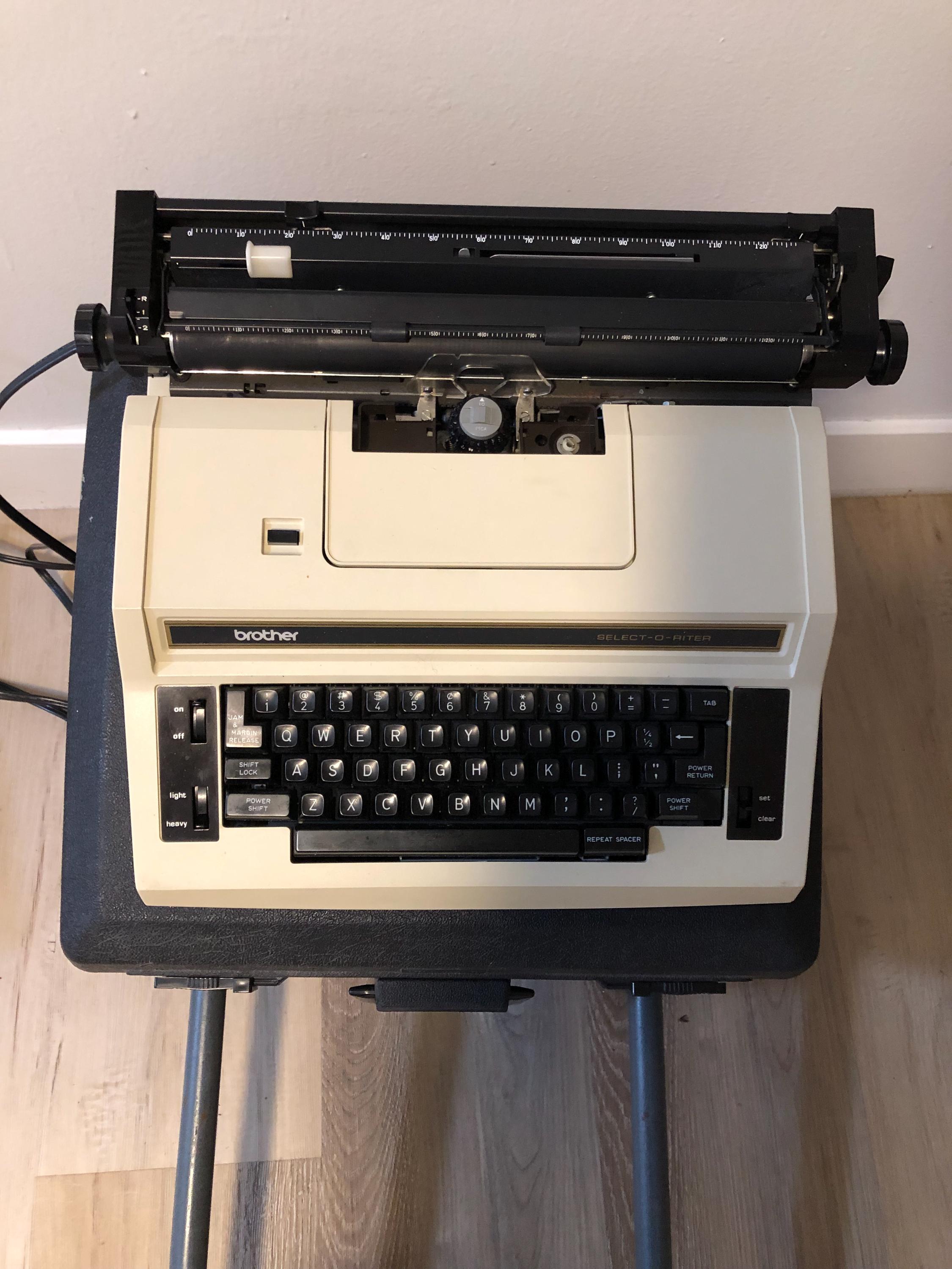 Electric typewriter brother - Etsy 日本