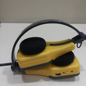 Vintage Turbo AM/FM Headset Radio New (Shelf Pulls)