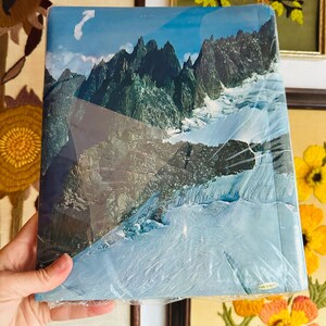 Vintage Photo Albums | Self Adhesive Landscape 70s Photo Albums Sunset Snowy Mountains image 10