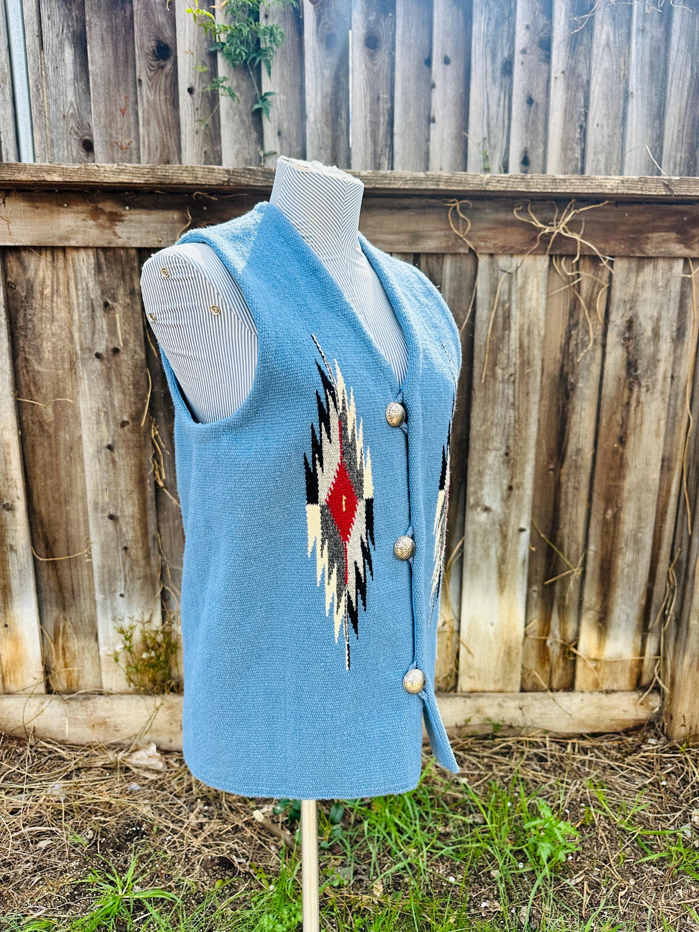 トップス TRUJILLO'S WEAVING VEST S トップス TRUJILLO'S WEAVING VEST S Vintage Blue Trujillo's