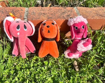 Vintage Dream Pet Style Blue Dog Plush Japan Made - Etsy