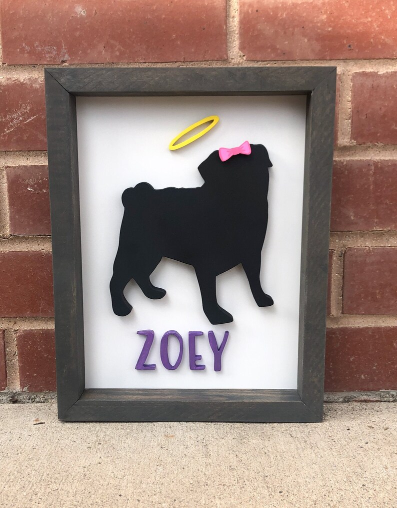 personalized dog decor