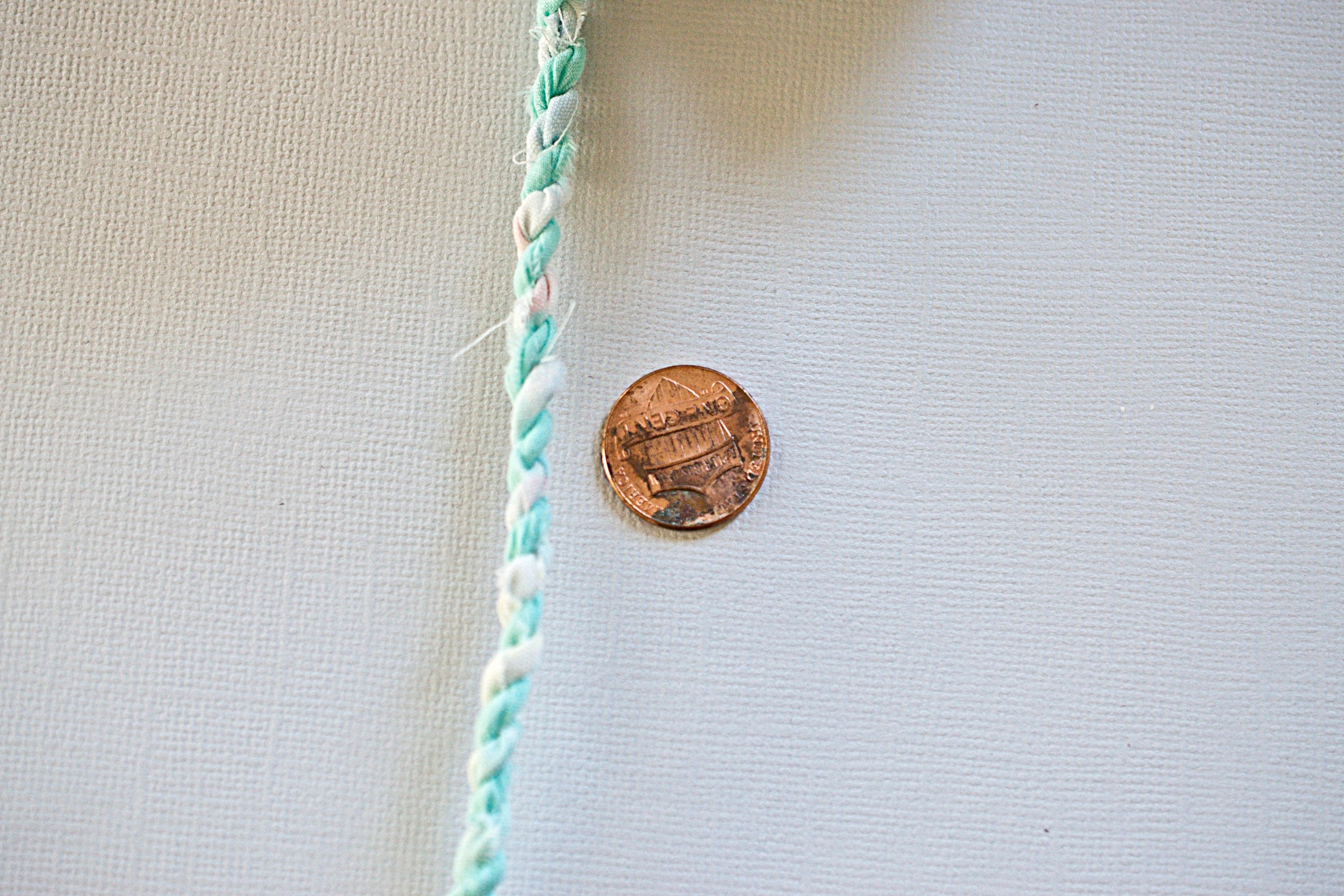 Fabric Twine, Hand Twisted Rag Cord, Recycled Fabric, Repurpose Textile ...