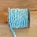 Fabric Twine, Hand Twisted Rag Cord, Recycled Fabric, Repurpose Textile ...