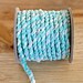 Fabric Twine, Hand Twisted Rag Cord, Recycled Fabric, Repurpose Textile ...