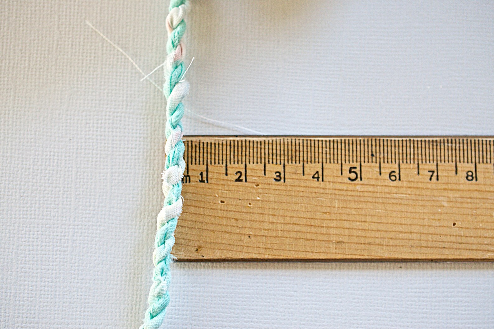 Fabric Twine, Hand Twisted Rag Cord, Recycled Fabric, Repurpose Textile ...