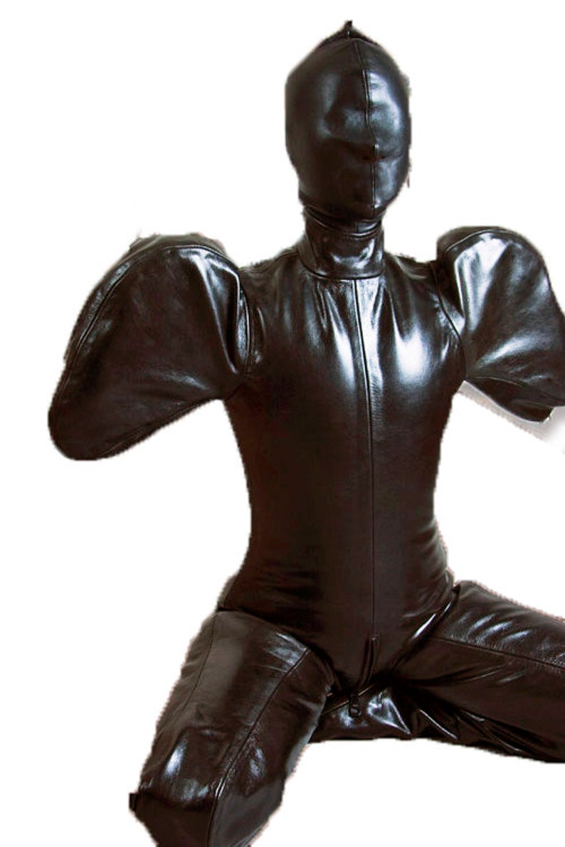 Sexy Unisex Lycra Mask Bodysuit Catsuit Wet Look Romper Etsy