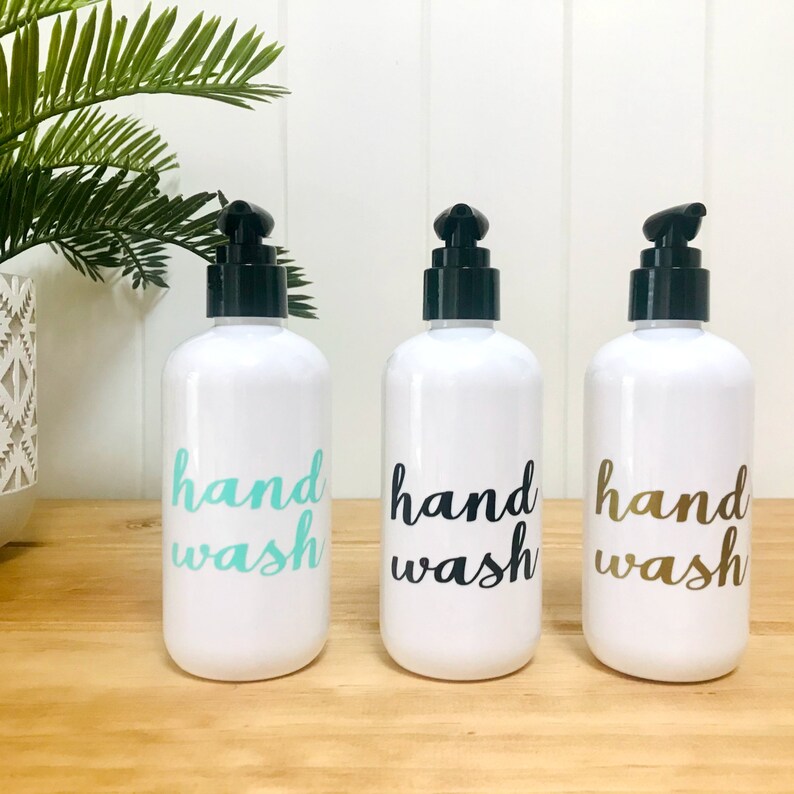 Refillable Pump Bottles 250ml Hand Soap Bottle Dish Soap Etsy