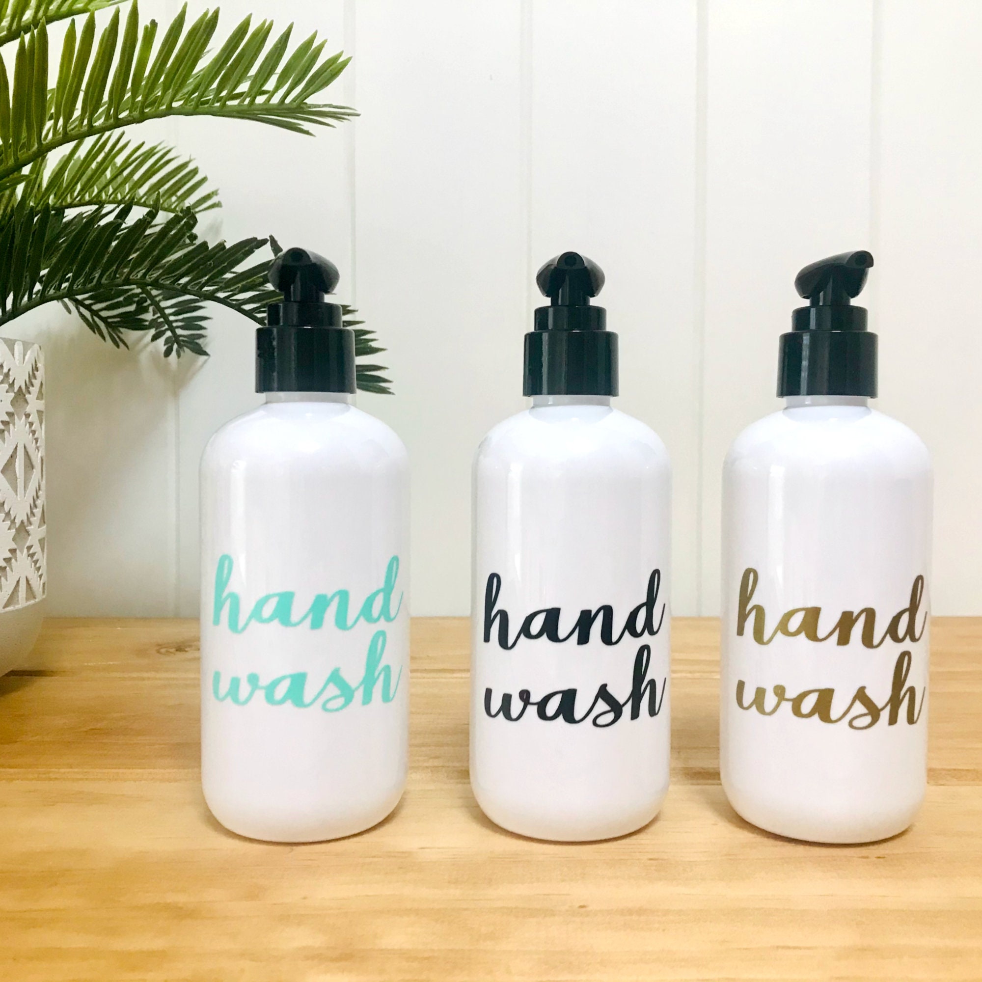 Refillable Pump Bottles 250ml Hand Soap Bottle Dish Soap Etsy UK