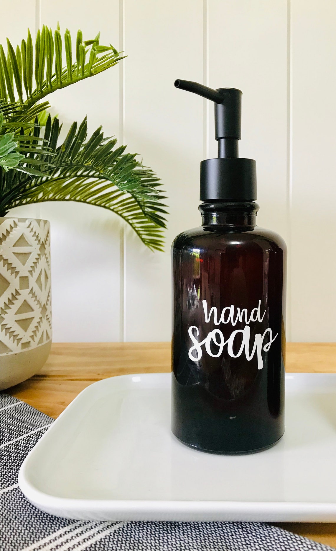 HAND & DISH SOAP Labels Pack 2 Labels Custom Vinyl Etsy Australia