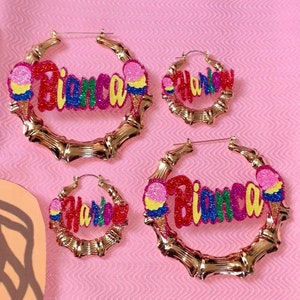 Custom door 2024 knocker earrings