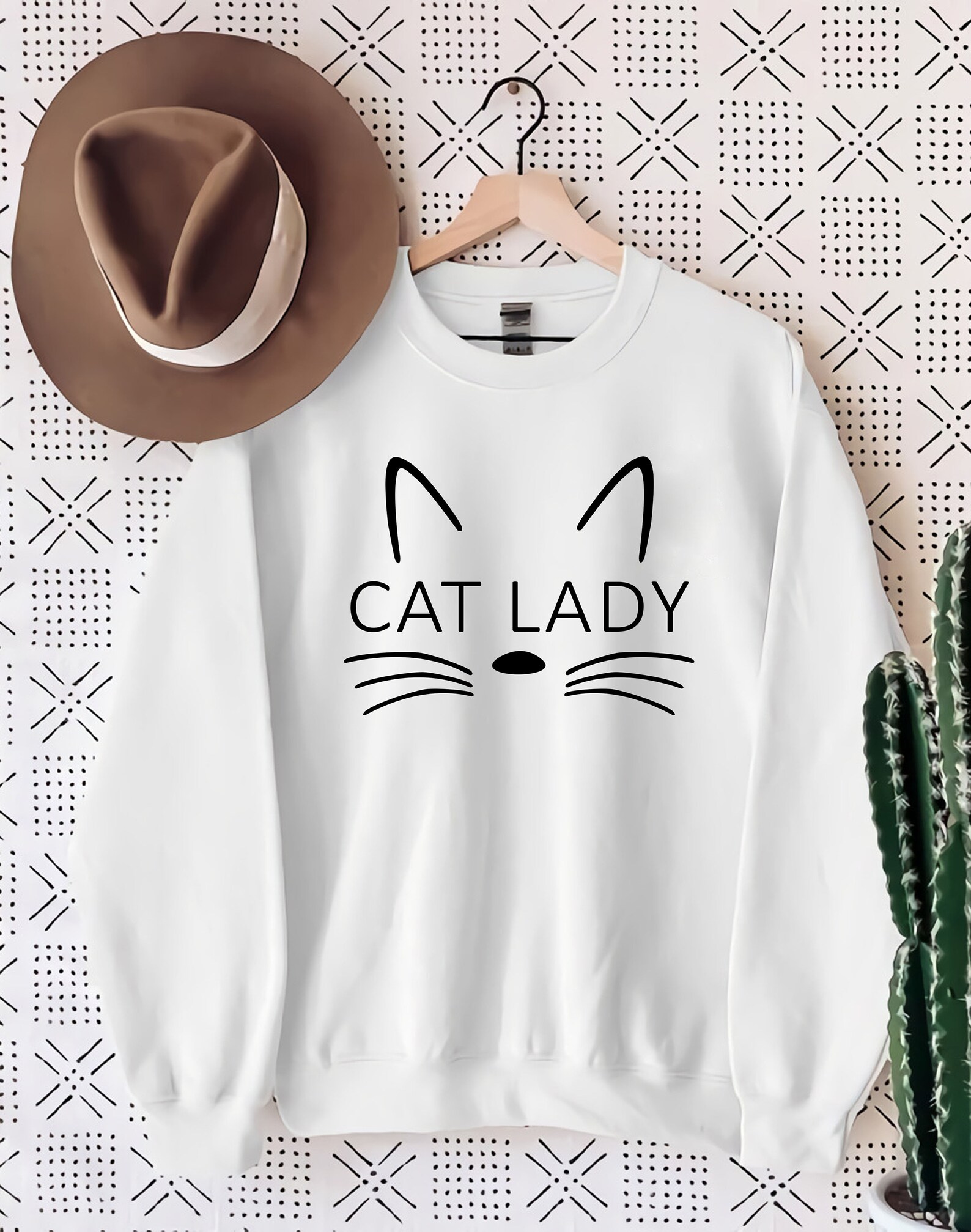 Cat Lady Sweatshirt Cat Lady Sweatshirt Cat Lover Gift Etsy