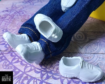 5cm Doll Accessories Sneakers Shoes for dolls,Fashion Mini Canvas Shoes NIBB