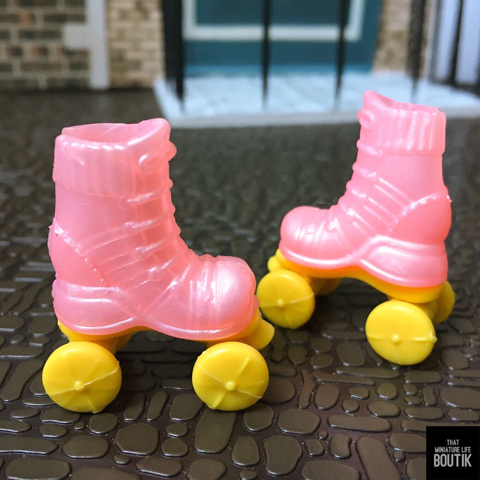 Pink Fashion Doll Roller Skates 1/6 Scale Doll Roller Skates Etsy