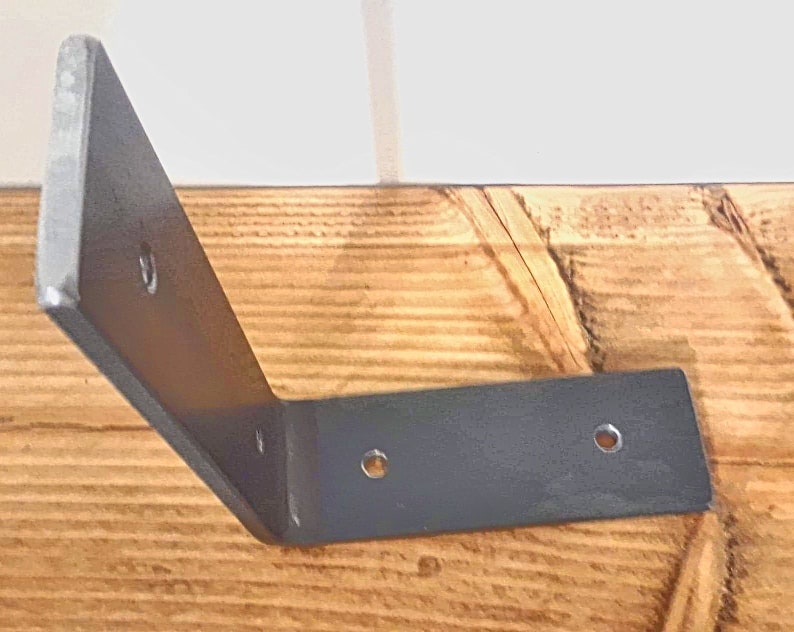 2 Wide L Shelf Bracket Metal Stud Bracket for Sturdy Etsy