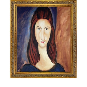Jeanne Hebuterne by Amedeo Modigliani - Etsy