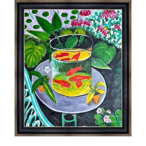 Hand-painted Henri Matisse 