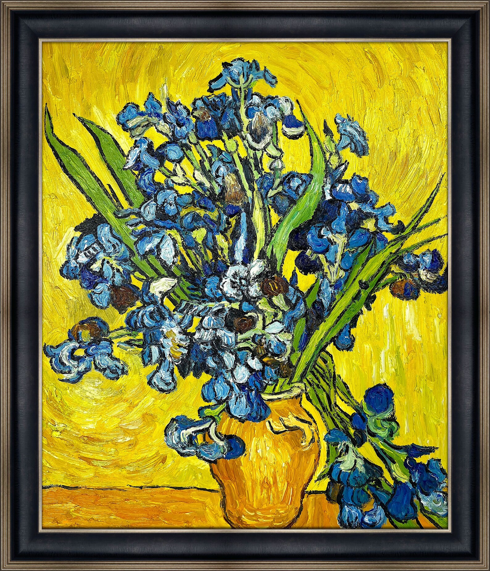 Van Gogh Still Life With Irises 26''x30'' | Etsy