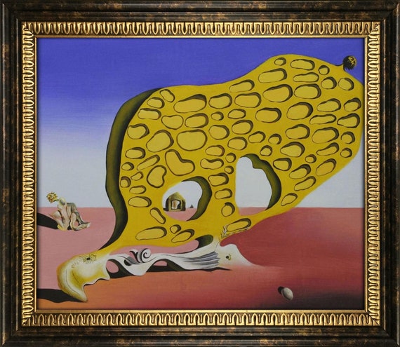 Salvador Dali 'enigma of Desire' Hand-painted Oil Painting Replica