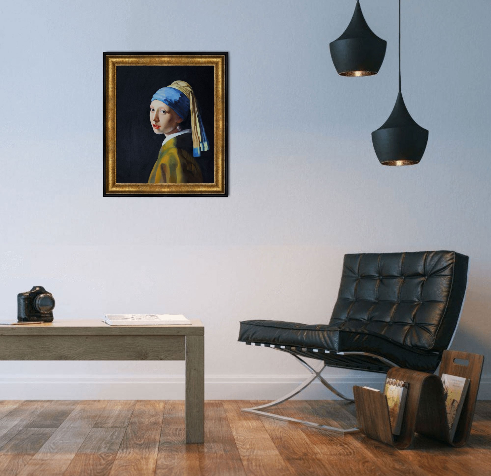 Girl With a Pearl Earring by Vermeer - Etsy