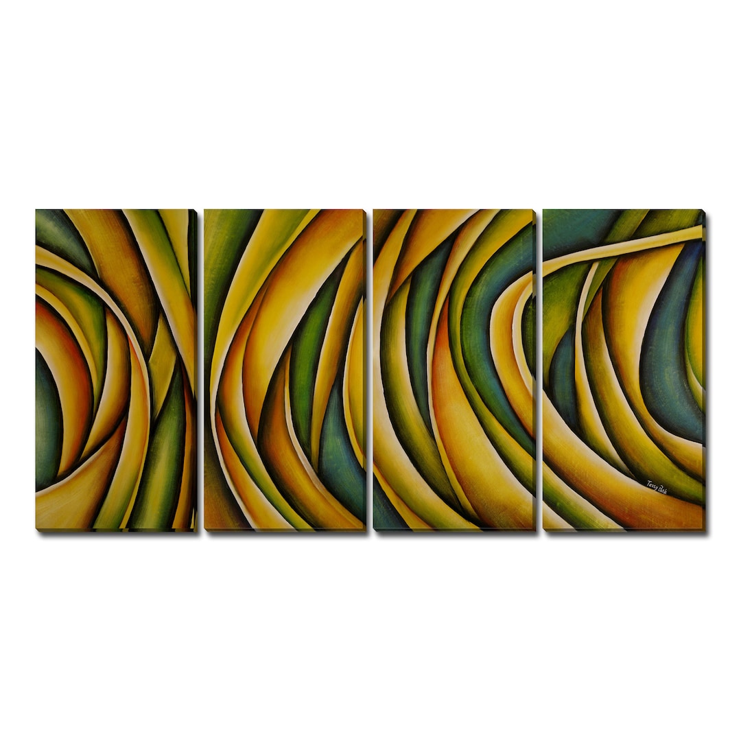 Abstract Wall Decor, Abstract Oversize Wall Art Etsy