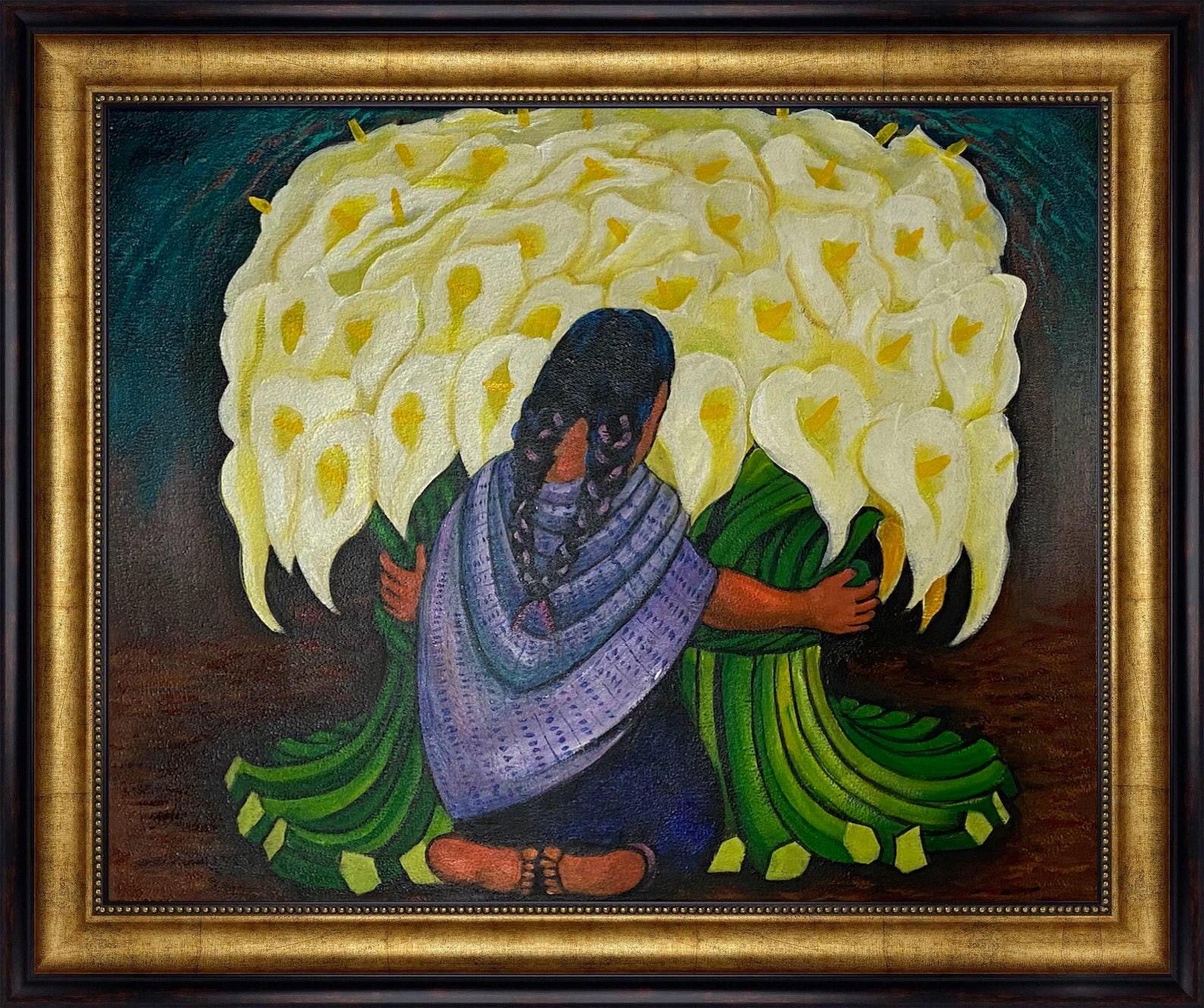 💐 Rivera flower carrier. The Unbearable Lightness of Capitalism The