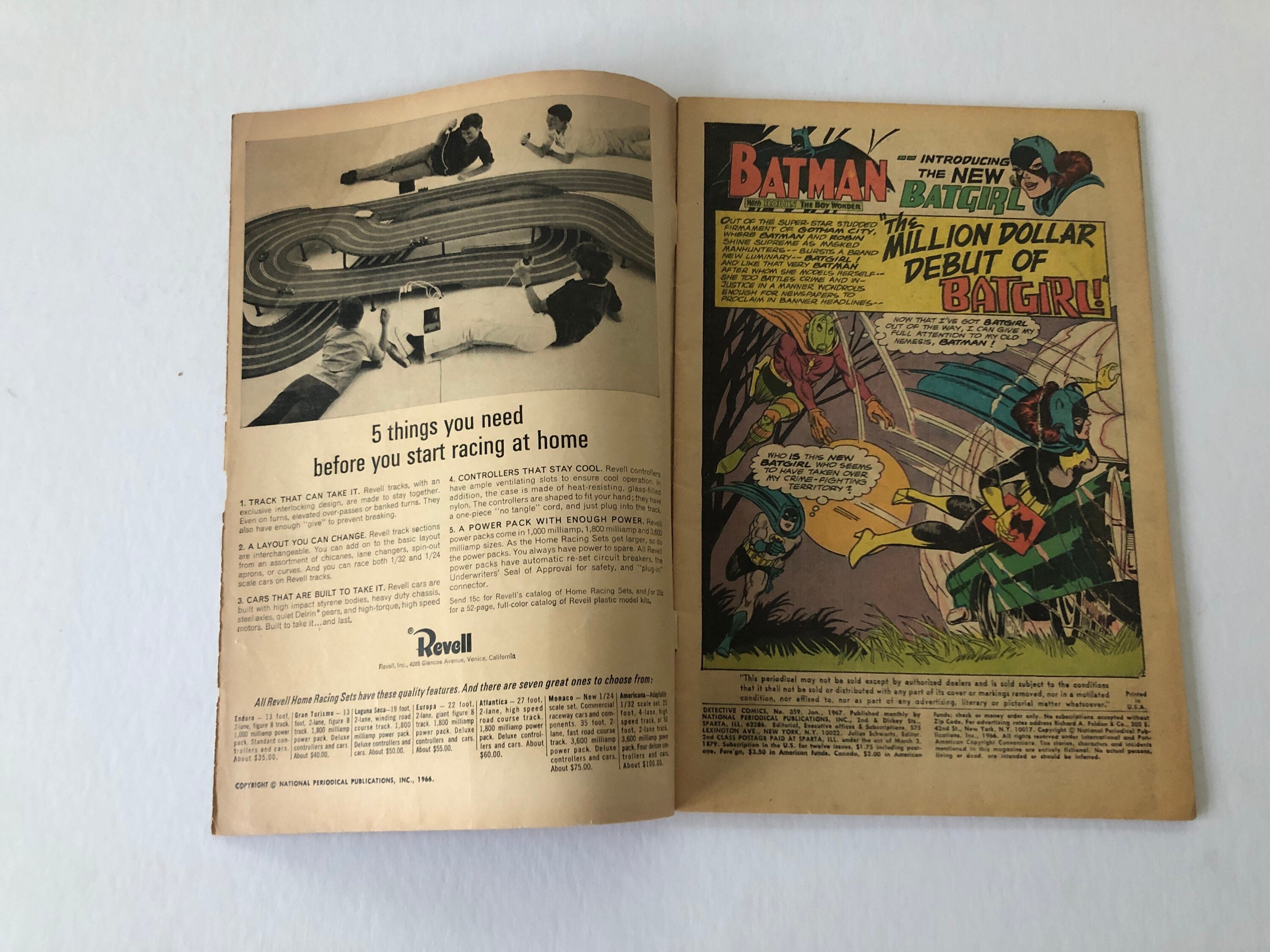 Detective comics 359 : The million dollar Debut of batgirl | Etsy