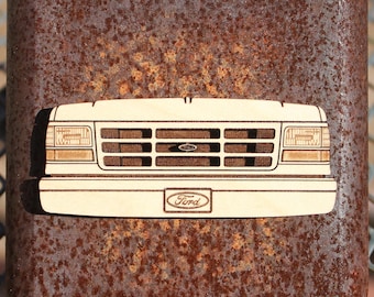 Ford 1994 F150 fridge magnet - laser engraved