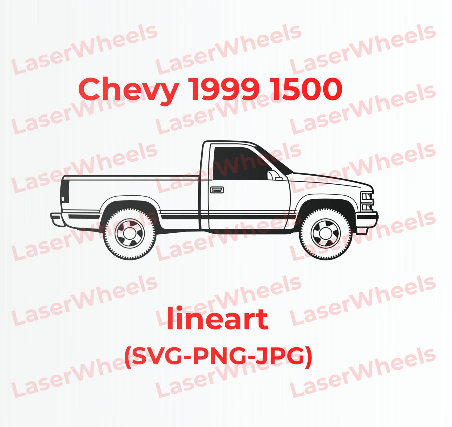 ホビー・楽器・アート 1/25  99 Chevy SiIverado Custom Pickup 1999 Chevy Silverado Custom Pickup (Model Car) - HobbySearch