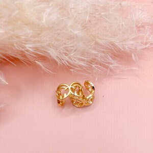 Aretes Argollas en Oro Pendientes Joyería Fina de Moda Regalos Para Mujer