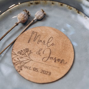 Wedding Favors for Guests in Bulk, Rustic Wedding Favors, Fall Wedding Favors, Wedding Coaster Favors, Personalized Wooden Coaster Set