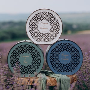 Caixa de cartão de casamento personalizada, caixa de cartão de casamento Boho com slot, caixa de lembrança personalizada para presente de casamento, presente de mãe, presente de chá de panela