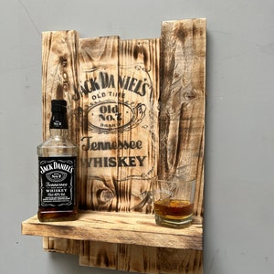 Mirror Jack Daniel's Whiskey Collage pub/bar, mancave, home decoration