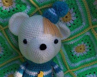 Häkeln Eisbär / handgemachte Eisbär / handgemachte Puppen / Amigurumi Puppe / häkeln Spielzeug / häkeln Puppe