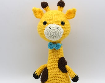 Crochet Giraffe, Amigurumi Giraffe, Giraffe Toy,  Toy Animal, OOAK, handmade doll, Amigurumi Doll, Crochet toy, crochet doll, Giraffe, Toy