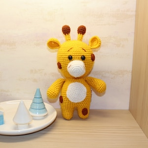Crochet Giraffe / Handmade Giraffe / handmade dolls / Amigurumi Doll / Crochet toys / crochet doll